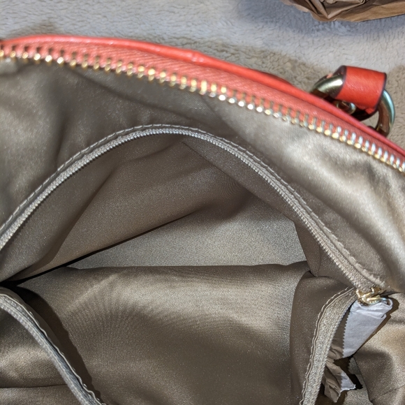 Coach Lindsey Satchel NWT Persimmon orange color. - Picture 5 of 12